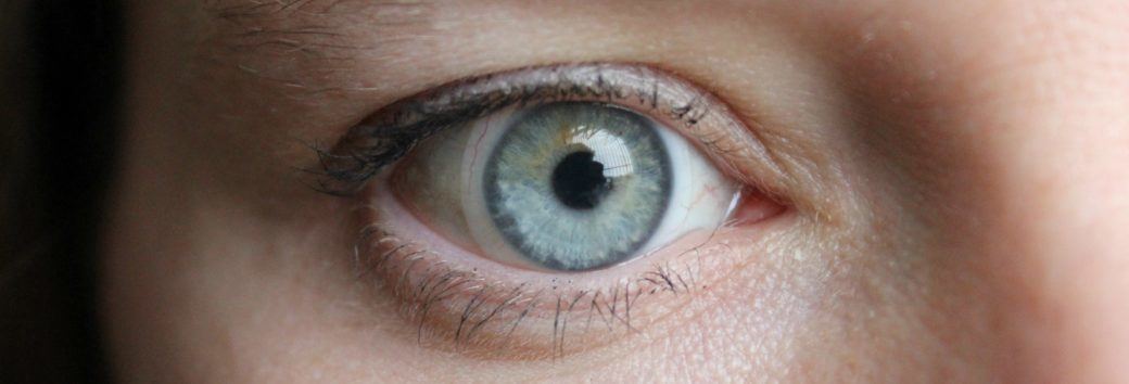 Scleral Lens on Eye